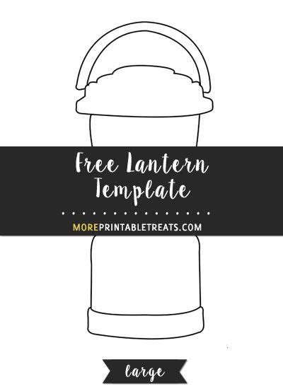 lantern template large lantern template templates printable