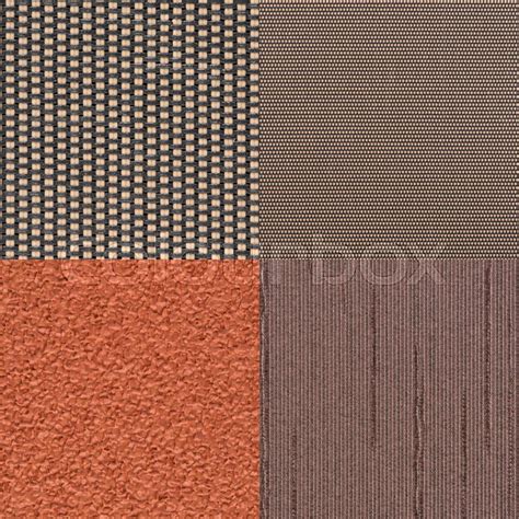 set  brown vinyl samples texture stock image colourbox