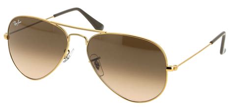 sunglasses ray ban rb   aviator  unisex bronze cuivre aviator frames full frame