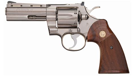 colt python double action revolver   magnum rock island auction