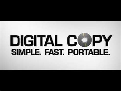 digital copy   youtube