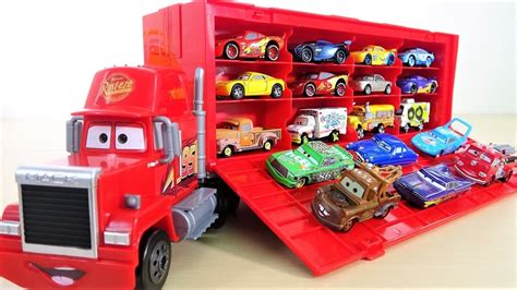 Disney Pixar Cars 3 Big Mack Truck 24 Diecasts Hauler