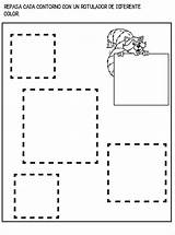 Tracing Worksheets Preschoolers Worksheet Ditto Imprimibles Cuadrado Activityshelter Grafismo Habilidades Pensamiento Geometricas Preescolares Colorings sketch template