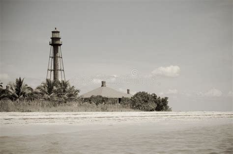 lighthouse   beach stock photo image  landmark