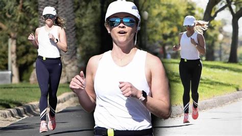 Reese Witherspoon Works It Out Ahead Of Grueling Production Schedule