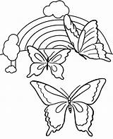Kolorowanka Motyle Kolorowanki Wydruku Motylki Tecza Kwiaty Tęcza Motylek Kolorowania Druku Malowanki Motyl Kolorowance Jednej Trzy Wydrukowania Wybierz Tablicę sketch template