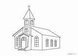 Church Drawing Simple Catholic Sketch Drawings Draw Paintingvalley sketch template