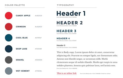 how to create a web design style guide