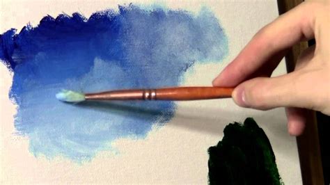 Blending and Scumbling - Acrylic Painting Lesson - YouTube
