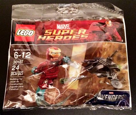 lego promo marvel super heroes avengers iron man  fighting drone set   marvel