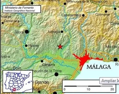 Registrado En Málaga Un Terremoto De Intensidad 4 4