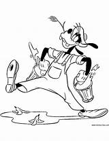 Goofy Coloring Pages Disneyclips Boy Country Funstuff sketch template