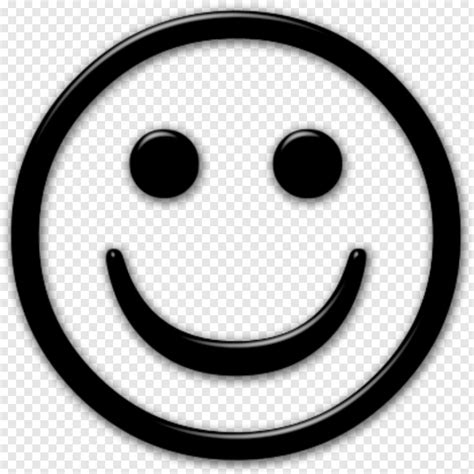happy emoji transparent black smiley face hd png