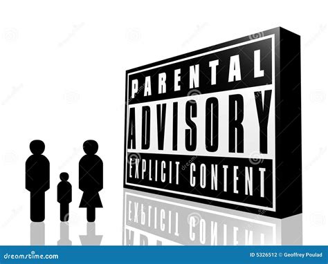 parental advisory  family stock photography image
