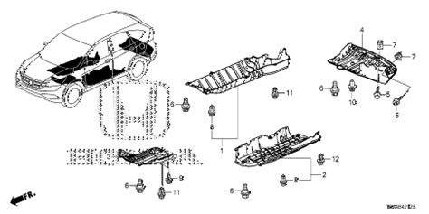 honda crv parts diagram