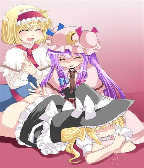 Alice Margatroid Kirisame Marisa And Patchouli Knowledge