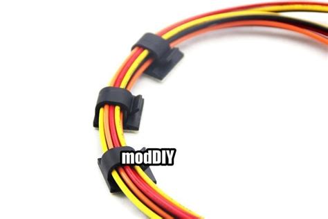 black cord clips mm moddiy