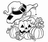 Halloween Coloring Pages Colorings Printable Colouring Ausmalen Cute Cat Katze Hallloween Sample Zum Google sketch template