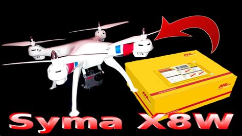 syma xw unpacking review flight test high altitude youtube
