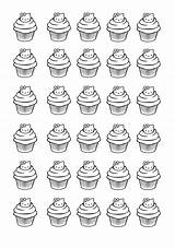 Cupcake Colorear Coloriages Difficiles Erwachsene Malbuch Fur Adultes Dedans Enfants Adulte Justcolor Greatestcoloringbook Mosaique Nggallery Imprimable sketch template