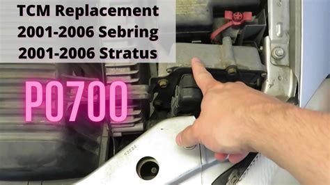 transmission control module tcm replacement   sebring stratus youtube