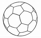 Pallone Calcio Colorare Disegno Acolore sketch template