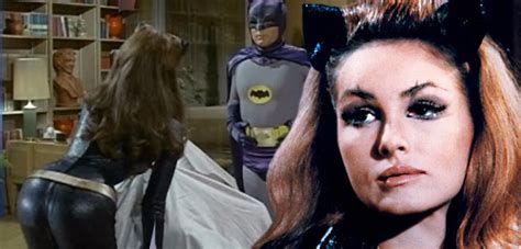 julie newmar as catwoman batman 1966 “catwoman goes to