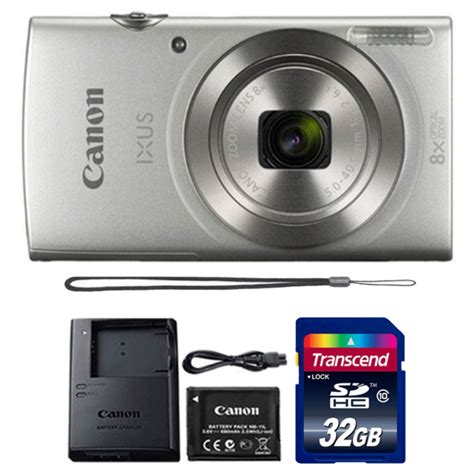 cnn ixus     canon ixus  elph  mp digital camera silver  gb memory card