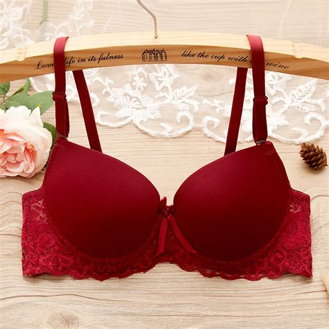 yasemeen seamless sexy lace solid bow underwire bras convertible straps
