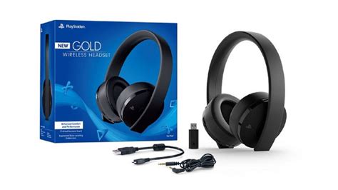 sony introduces  gold wireless headset  ps  ps vr ign
