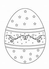 Easter Coloring Egg Pages Eggs Kids Colouring Printable Gif Print Spring Index sketch template