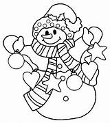 Snowman Coloring Christmas Pages Printable Kids Cute Sheets Kindergarten Colouring Color Winter Snow Print Cartoon Simple Printables Book Holiday Ages sketch template
