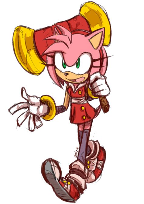 Sonic Boom Amy By Omiza Zu On Deviantart