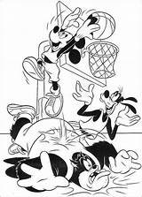 Basketball Mickey Mouse Playing Coloring Printable Pages Popular Library Clipart Comments Coloringhome Cartoon sketch template