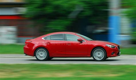 moving car stock image image  road modern drive