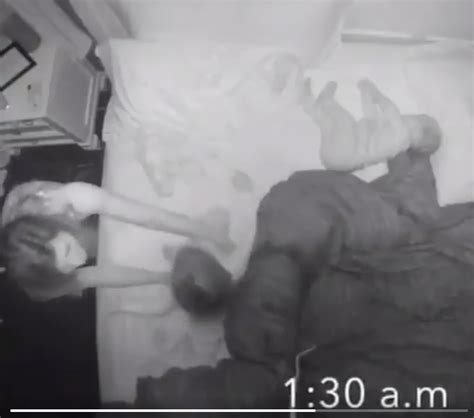 A Mom Recorded Herself At Night To Show What Sleeping