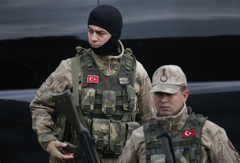 turkish troops enter kurdish enclave  northern syria ap news