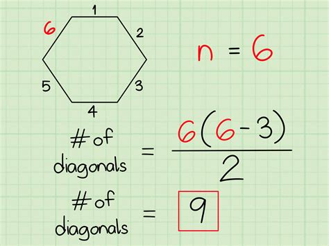 find   diagonals    polygon  steps