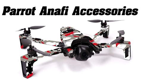 parrot anafi review accessories whats trash  whats worth  cash youtube
