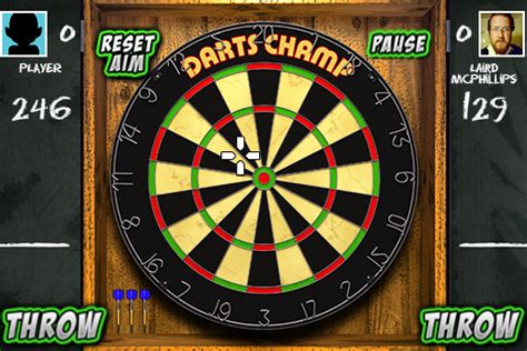 darts champ aims   bullseye