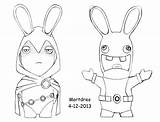 Invasion Coloring Rabbids Raving Rabid Pages Search Again Bar Case Looking Don Print Use Find sketch template
