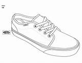Shoe Drawing Coloringhome Trainers Converse Colouring sketch template