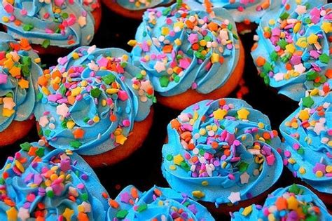 blue cupcakes delicious food image 493953 on