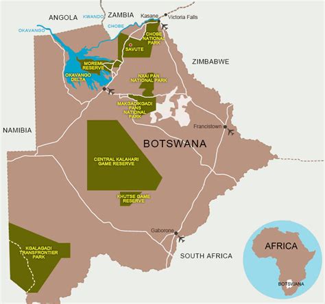 Botswana Eafrica Safari Tours