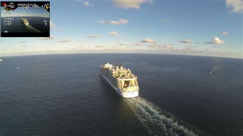 cruise ship drone  world  cruising magazine