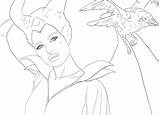 Maleficent Wings Coloring Pages Template Templates Sketch sketch template