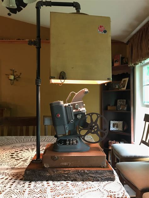 Vintage Projector Lamp Industrial Steampunk By Vintagetreasuresinc On
