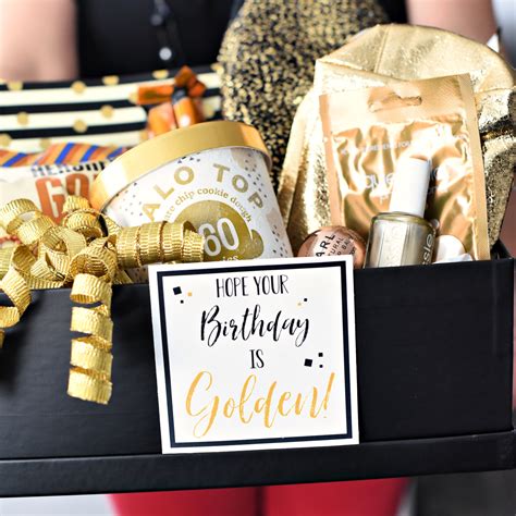 golden birthday gift idea fun squared