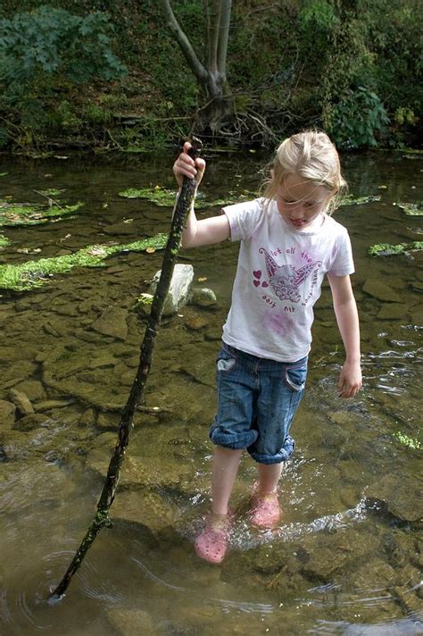 girl on a nature trail photograph by david woodfall images science