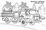 Camion Pompieri Colorare sketch template